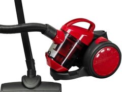 Aspirator fara sac Hausberg HB-2090RS Cyclone Vacuum Cleaner, 1.5L, 700W, 85dB, Rosu/Negru